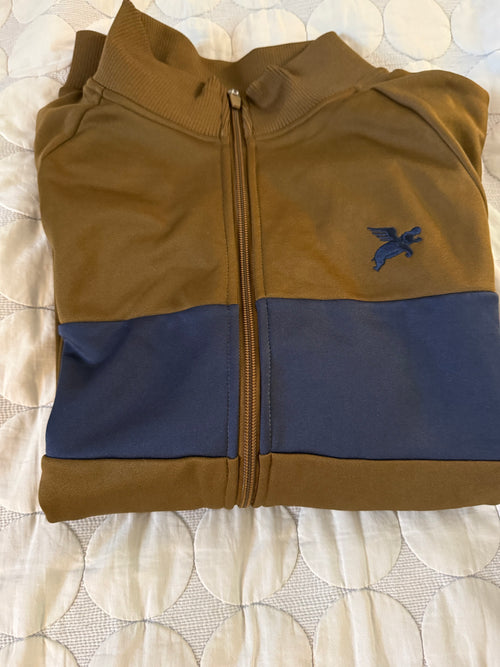 Despite LS jacket Brun/blå