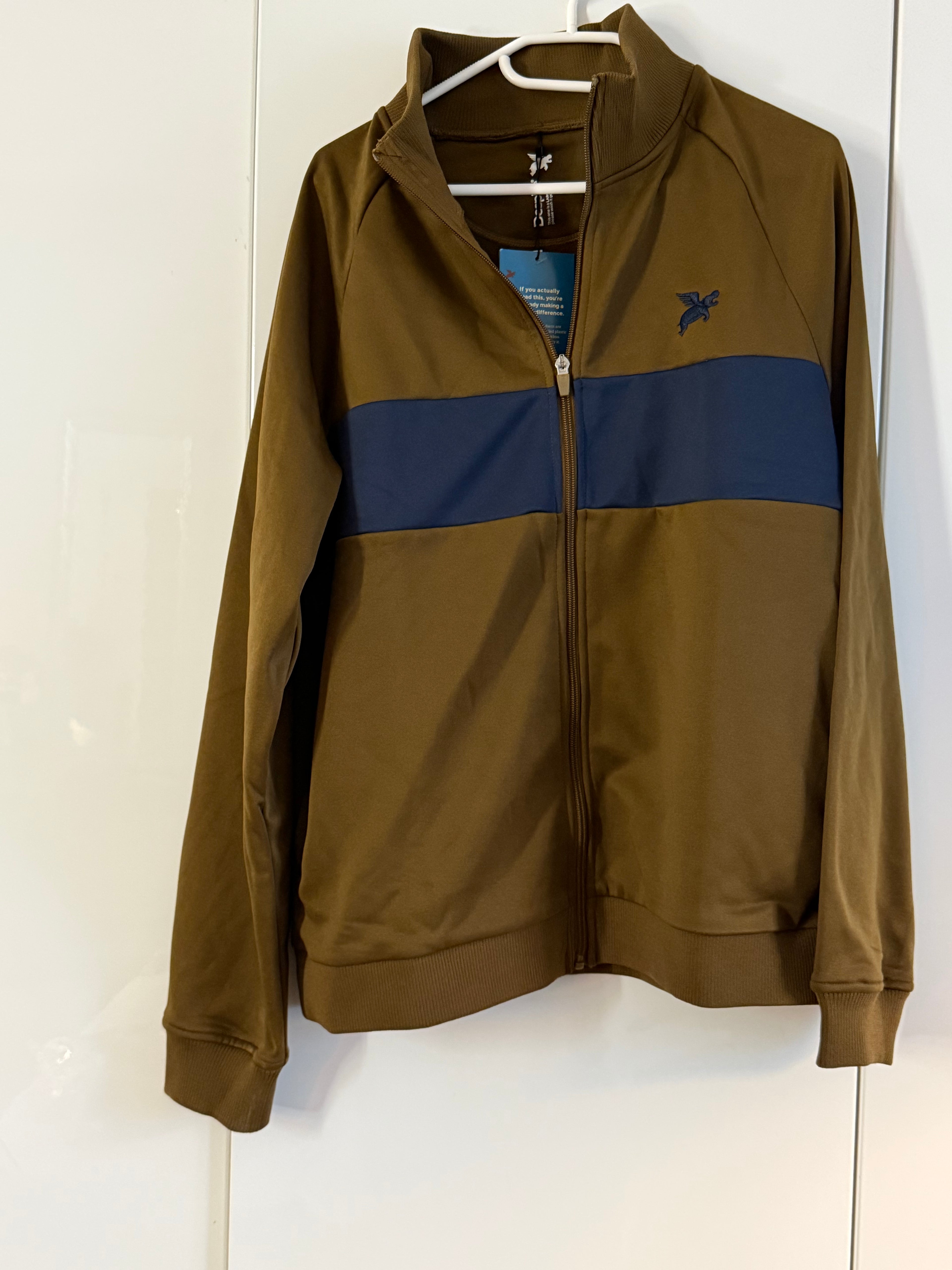 Despite LS jacket Brun/blå