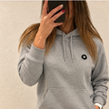 Despite Unisex Hoodie Grå