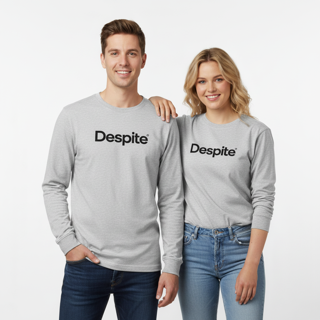 Mand og kvinde med langærmede trøjer